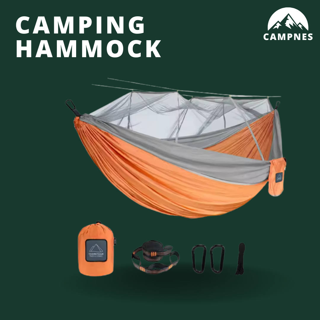 Campnes Camping Hammock with Mosquito Net