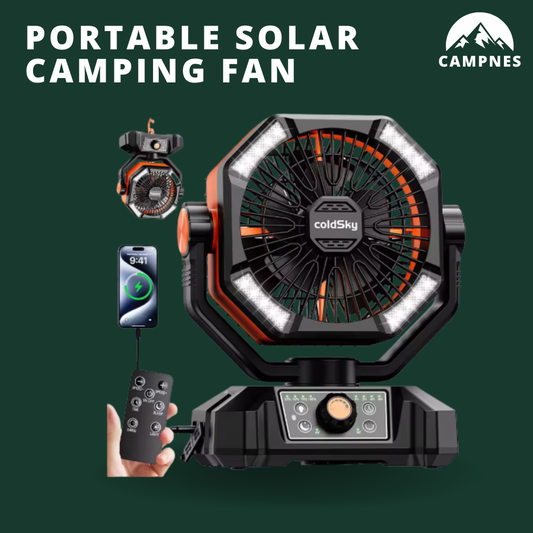 Campnes Portable Solar Fan