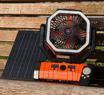Campnes Portable Solar Fan